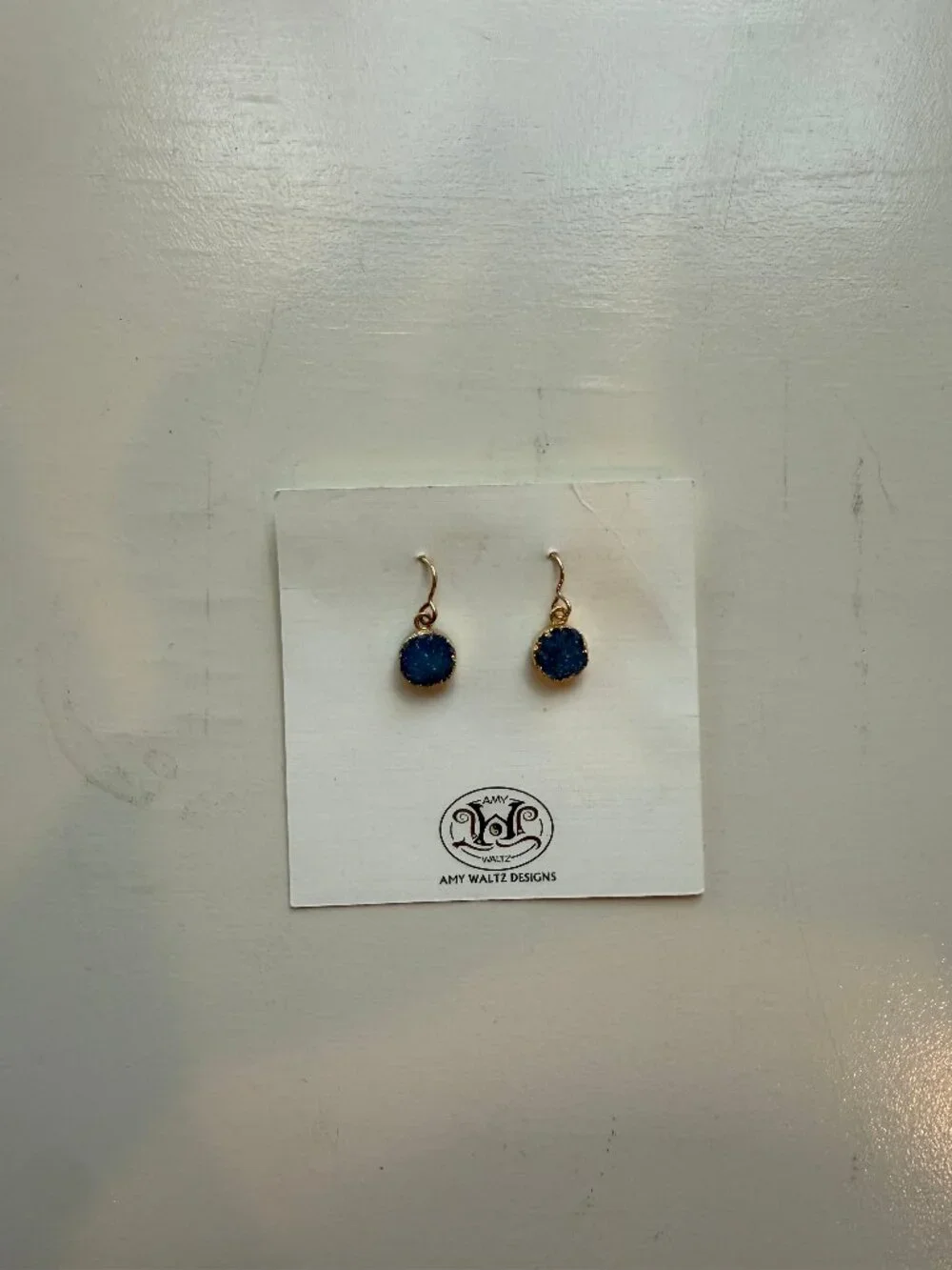 N/A blue druzy